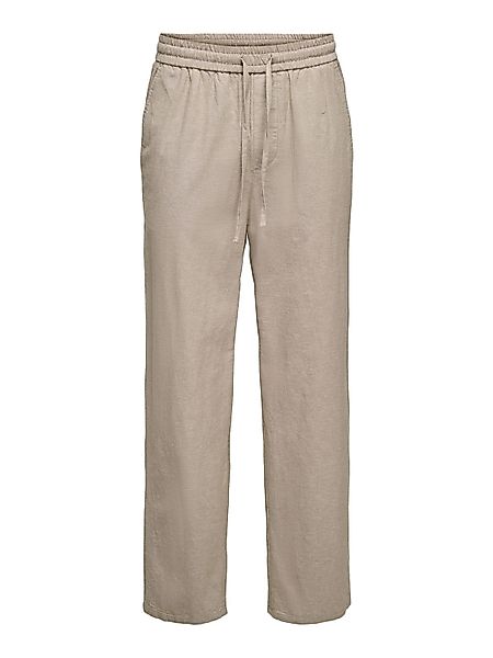Only & Sons Herren Sommerhose ONSSINUS Mid Waist - Relaxed Fit günstig online kaufen