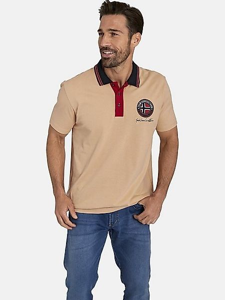 Jan Vanderstorm Poloshirt JONFRID elastischer Saumbund günstig online kaufen