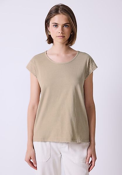 STREET ONE STUDIO T-Shirt aus reiner günstig online kaufen