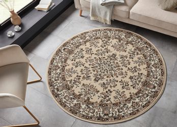 HANSE Home Teppich "Halton" rund 8 mm Höhe Kurzflor, Orient Optik, mit Bord günstig online kaufen