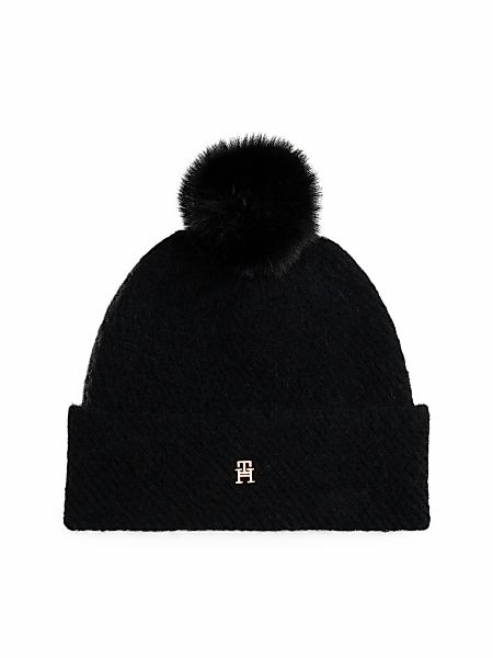 Tommy Hilfiger Bommelmütze "POM POM BEANIE", Regular fit mit Bommel günstig online kaufen