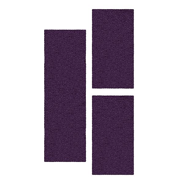 SIMPEX24 Hochflor-Bettumrandung Unicolor - Einfarbig, Höhe günstig online kaufen