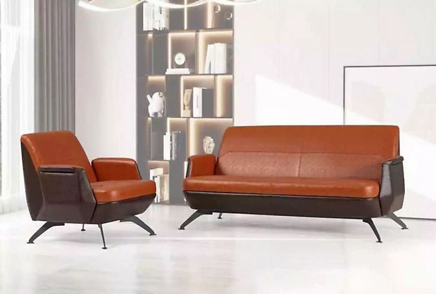 JVmoebel Sofa Sofasitzgarnitur Zweisitzer Sessel Arbeitszimmermöbel Luxus D günstig online kaufen