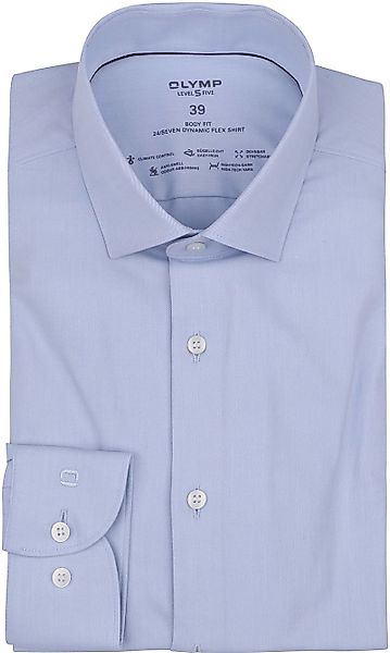 OLYMP Hemd Level 5 24/Seven Hellblau - Größe 38 günstig online kaufen