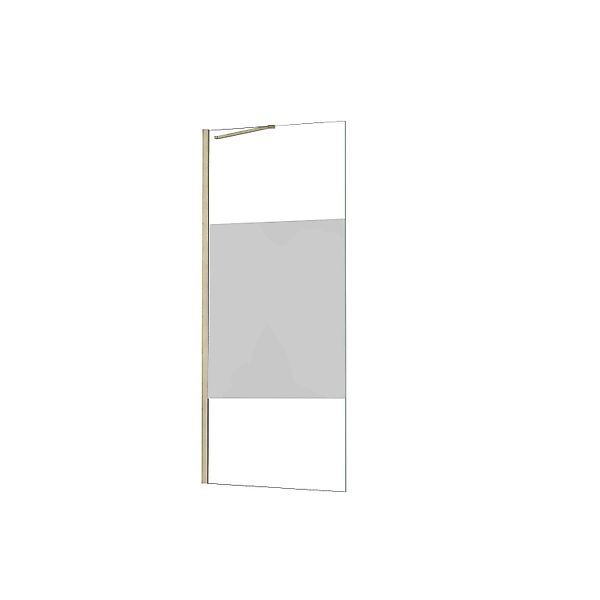 AICA Walk in Duschwand B.70xH.200cm mit Stabilisierungsstange 50cm 8mm Nano günstig online kaufen