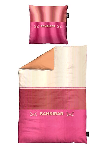 Sansibar Sylt Wendebettwäsche Sansibar Bettwäsche-Set Louis, Streifendesign günstig online kaufen