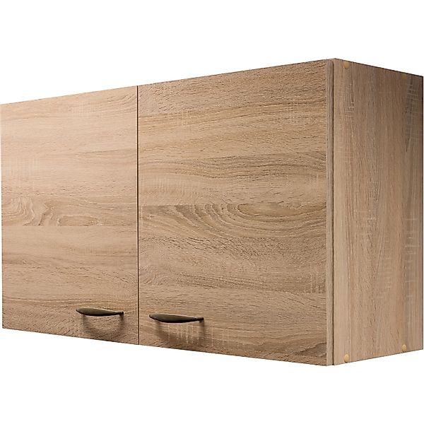Flex-Well Classic Küchen-Oberschrank 100 cm Oslo Sonoma Eiche günstig online kaufen