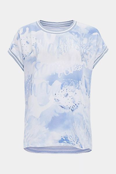 six-o-seven T-Shirt T-Shirt mit Ocean Print günstig online kaufen