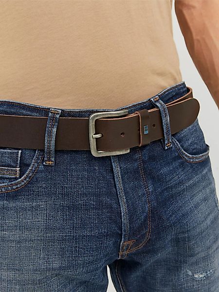Jack & Jones Ledergürtel JACFLAG LEATHER günstig online kaufen