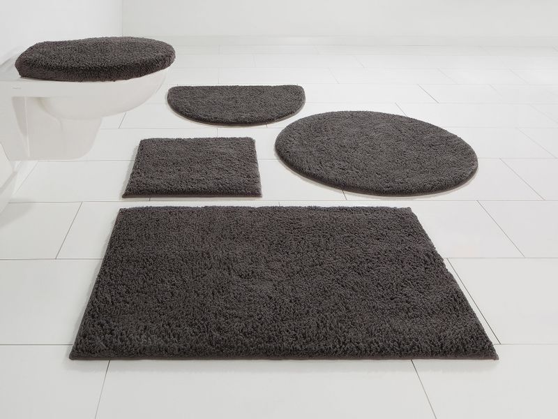 my home Badematte "Maren, Badvorleger, Badezimmer Teppich" Höhe 15 mm rutsc günstig online kaufen