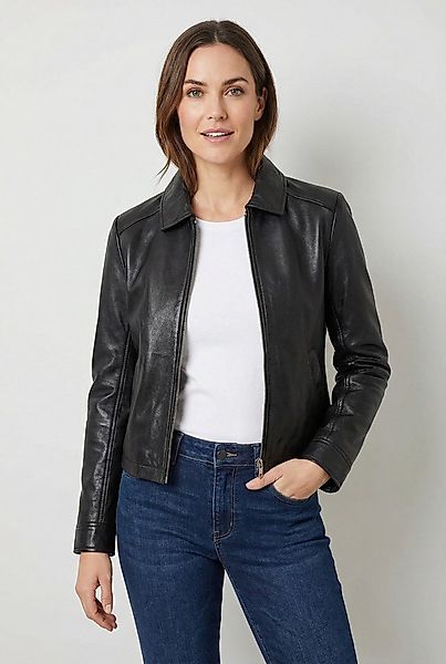 Mauritius Lederjacke MWZimonna OT mit Umlegekragen günstig online kaufen