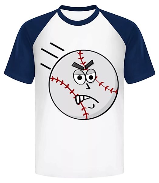 Baseball Smiley · Männer Baseball T-Shirt günstig online kaufen