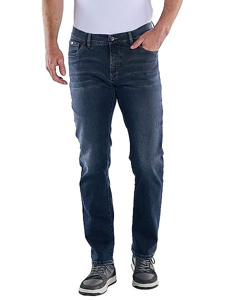 Engbers Stretch-Jeans Herren Jeans 5-Pocket Superstretch, Mittelblau günstig online kaufen