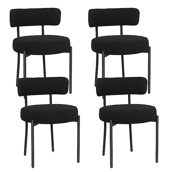 Puluomis Esszimmerstuhl (2/ 4/6er Set Bouclé günstig online kaufen