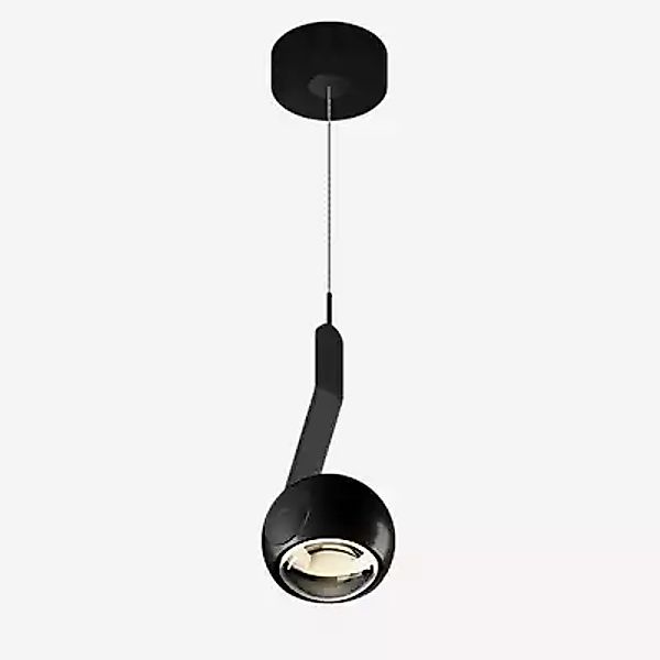 Occhio Io Sospeso Var Flat C Pendelleuchte LED, Kopf black phantom/Abdeckun günstig online kaufen