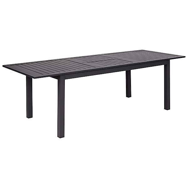 Beliani Gartentisch SKALOMA Dunkelgrau 180x90x74 günstig online kaufen