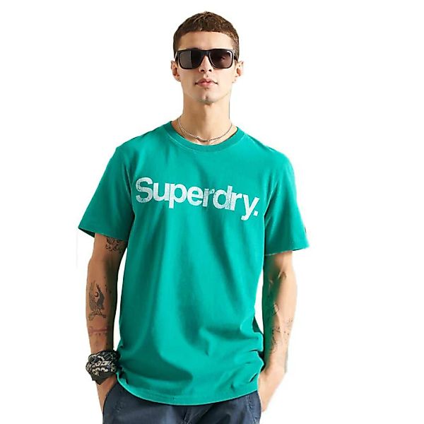 Superdry Cl Brights Kurzarm T-shirt XL Dynasty Green günstig online kaufen