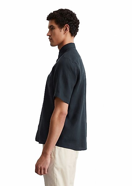 Marc OPolo Kurzarmhemd "aus reinem Leinen" günstig online kaufen