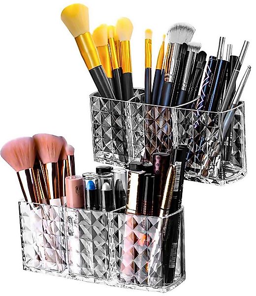 SURFOU Organizer Schminktisch Organizer Make Up Pinselhalter Kosmetik Aufbe günstig online kaufen