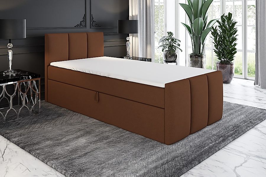 A&J MöbelLand GmbH Boxspringbett Einzelbett MOREN günstig online kaufen