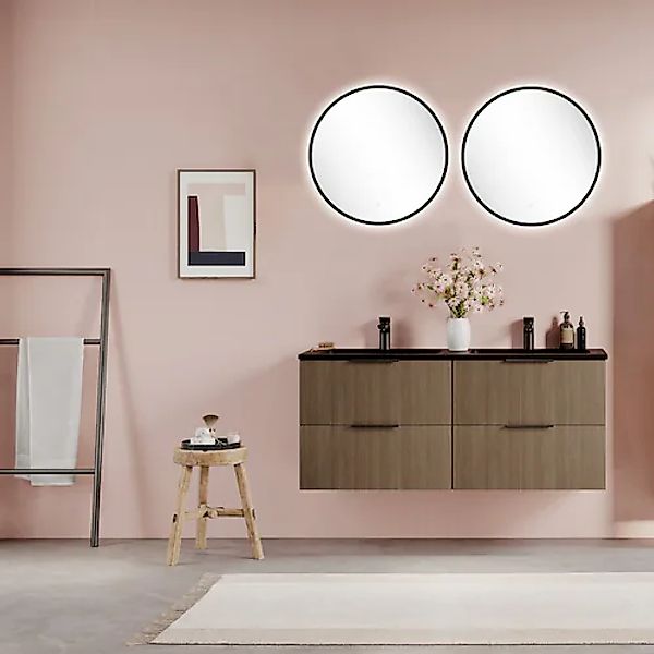 welltime Badmöbel-Set »Welltime, York Waschtisch-Set 120 cm, weißes oder sc günstig online kaufen