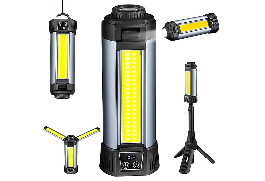 STEINBORG LED Taschenlampe SB-8200 Multfunktionsleuchte (2-St), 12in1, 2000 günstig online kaufen