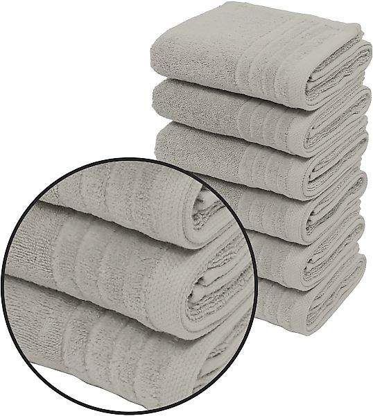 OTTO home Handtücher "Sanremo Premium, Premium Handtücher, 600 gr/m², 40x70 günstig online kaufen