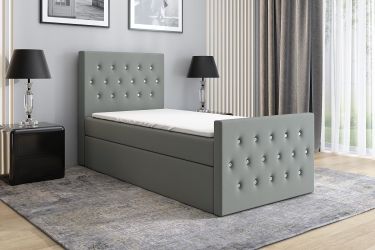 A&J MöbelLand GmbH Boxspringbett Einzelbett LILI günstig online kaufen