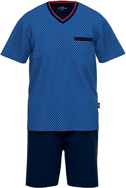 GÖTZBURG Shorty "Manhattan" 2 tlg. Kurzarm, V-Ausschnitt, kurze Hose, Baumw günstig online kaufen