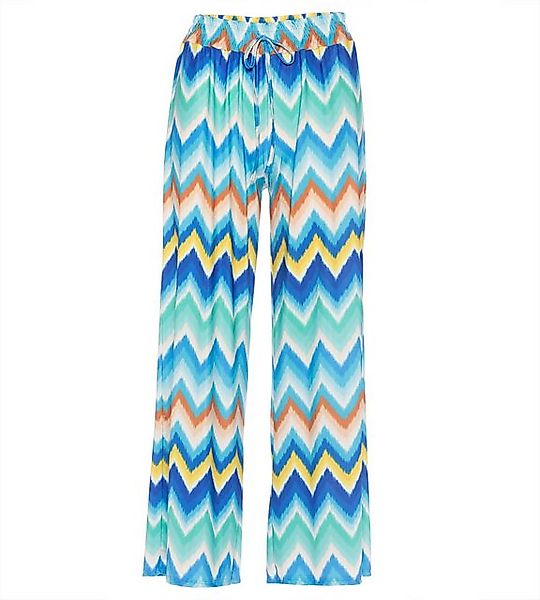 Accessoire Boutique Stoffhose Palazzohose Figurumspielend mit günstig online kaufen