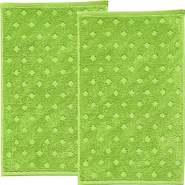 Erwin Müller Gästehandtuch Gästetuch "Baden-Baden" 2er-Pack, Frottier, Walk günstig online kaufen