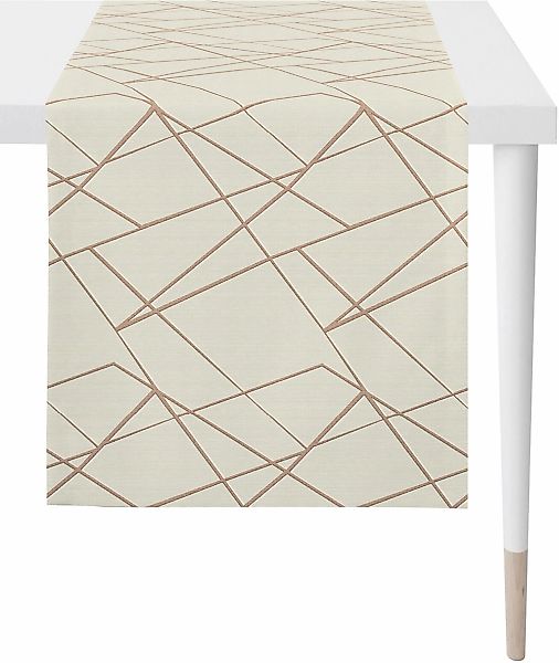 APELT Tischläufer "Vio - Loft Style, Jacquard" günstig online kaufen