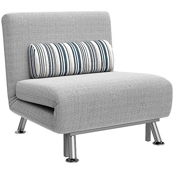 HOMCOM Klappbett  Schlafsessel & Gästebett, Schlafsofa Faltmatratze, Metall günstig online kaufen
