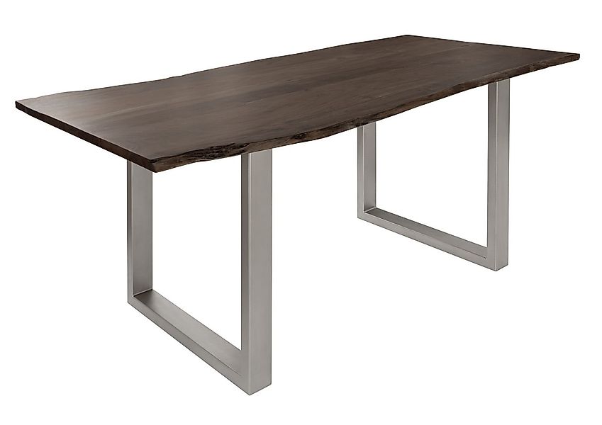 Massivmoebel24 Baumkantentisch FREEFORM (Baumtisch Akazie 180x90x76 günstig online kaufen