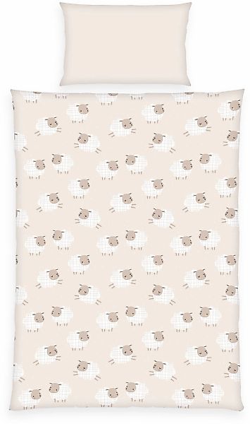 Baby Best Wendebettwäsche "babybest Schäfchen" 2 Stk. besonders kuschelig günstig online kaufen