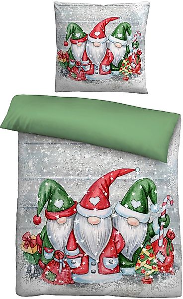 Biberna Wendebettwäsche "0346608" 2 Stk. tlg. wohlig warm + weich, pflegele günstig online kaufen