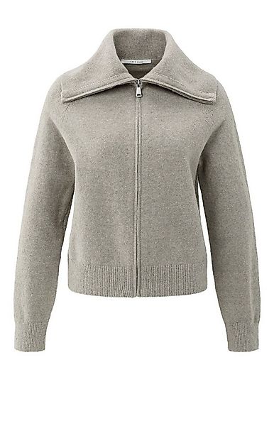 YAYA Strickpullover Cardigan mit Reißverschluss günstig online kaufen