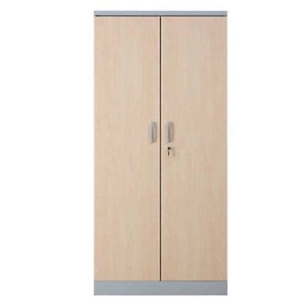 PROREGAL® Aktenschrank Aktenschrank Beetle, HxBxT 195x92x42cm, Grau-Ahorn günstig online kaufen