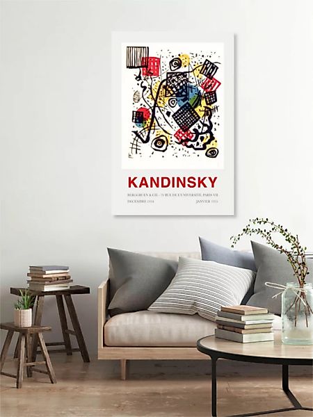 Poster / Leinwandbild - Kandinsky - Berggruen & Cie günstig online kaufen