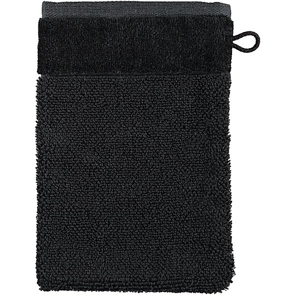 Möve Bamboo Luxe - Farbe: black - 199 (1-1104/5244) - Waschhandschuh 15x20 günstig online kaufen