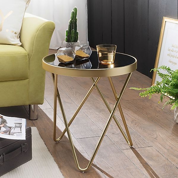 FINEBUY Beistelltisch FB49709 (42x46x42cm, Kleiner Couchtisch günstig online kaufen