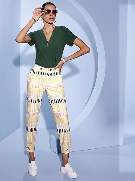 creation L V-Shirt "Kurzarm-Shirt" 1 tlg. tlg. günstig online kaufen