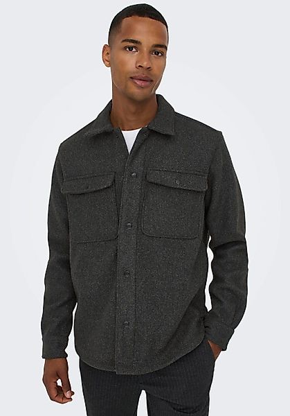 ONLY & SONS Langarmhemd ONSASH OVR günstig online kaufen