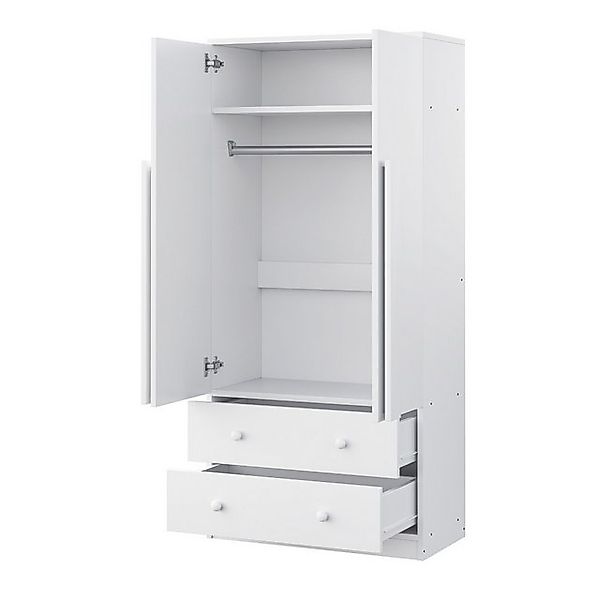 STILVORA Kleiderschrank 70×40×170 mit Schubladen und Ablagefächern,Doppeltü günstig online kaufen