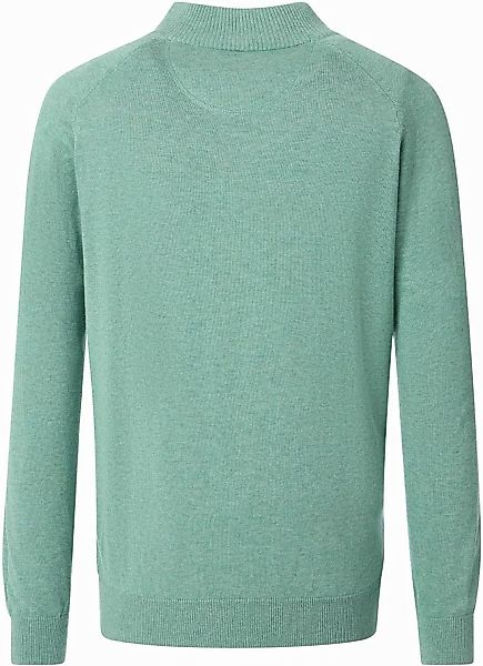 Casa Moda Strickjacke Zip Hellgrün - Größe 5XL günstig online kaufen