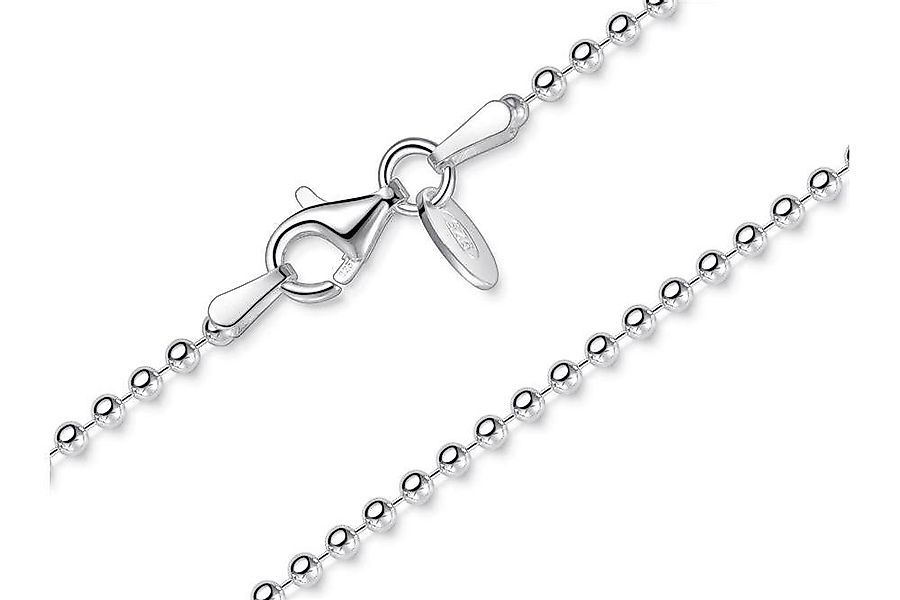 Silberkettenstore Silberkette Kugelkette 2mm - echt günstig online kaufen