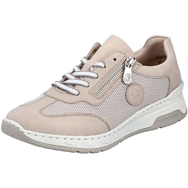 Rieker  Halbschuhe Schnuerschuhe Sneaker Schnürhalbschuh Beige Neu M0030-62 günstig online kaufen