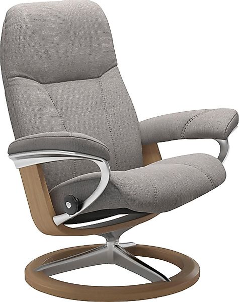Stressless Relaxsessel "Consul", mit Signature Base, Größe L, Gestell Eiche günstig online kaufen