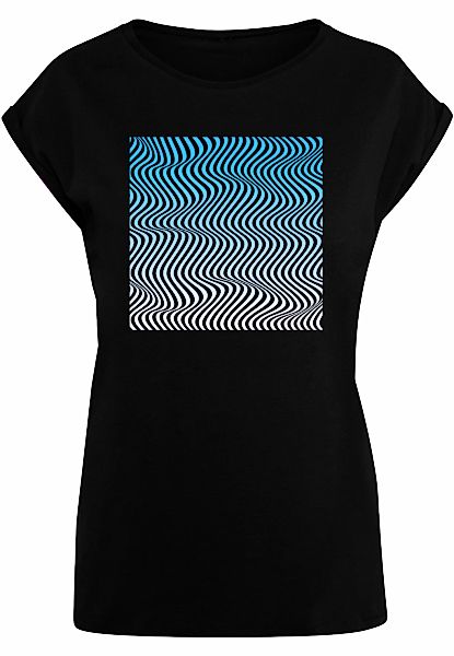 Merchcode T-Shirt "Merchcode Damen Ladies Summer - Wavy Pattern T-Shirt" günstig online kaufen