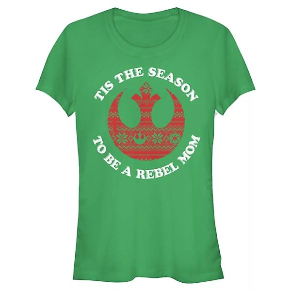 Star Wars - Rebel Mom - Weihnachten - Frauen T-Shirt günstig online kaufen